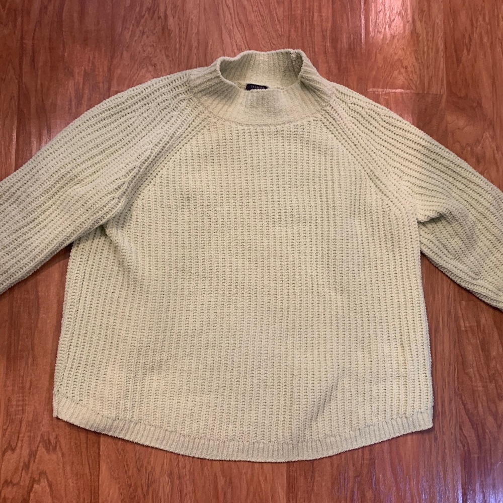 Talbots 2XL woman’s light green sweater